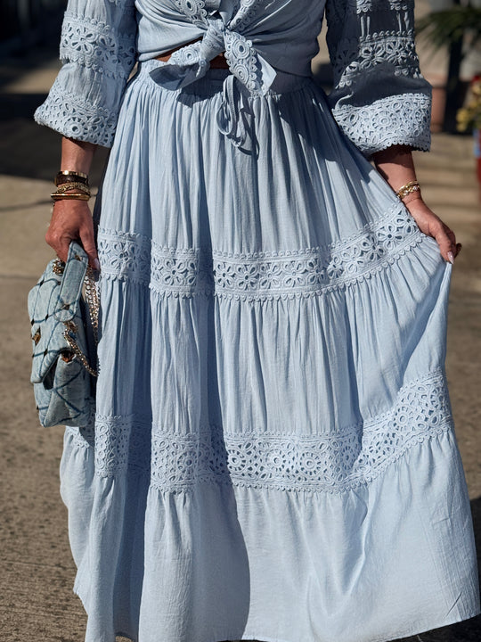Ensemble bleu ciel 9861