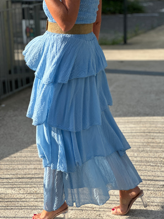 Robe bandeau volant 1683