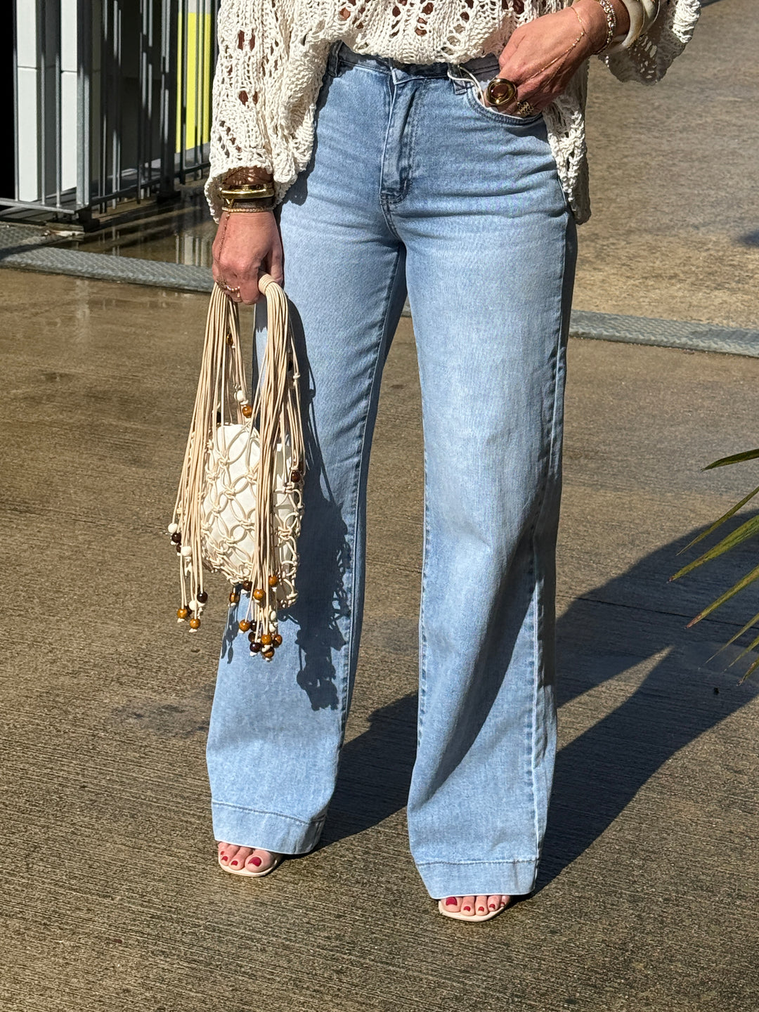 Jean droite palazzo JP9174
