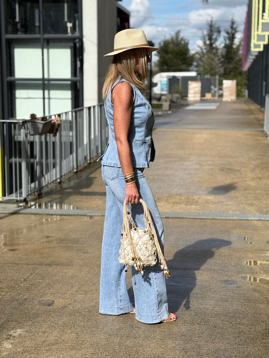 Jean droite palazzo JP9174