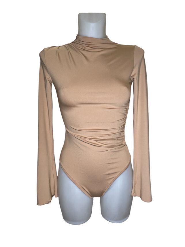 Body manches peu évasé Beige /8904