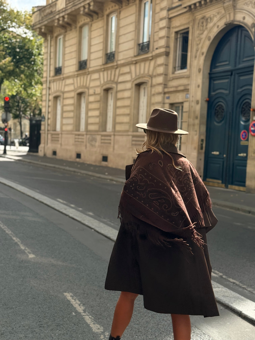 Trench cape milong Choco 10278