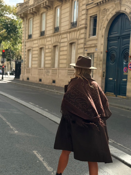 Trench cape milong Choco 10278