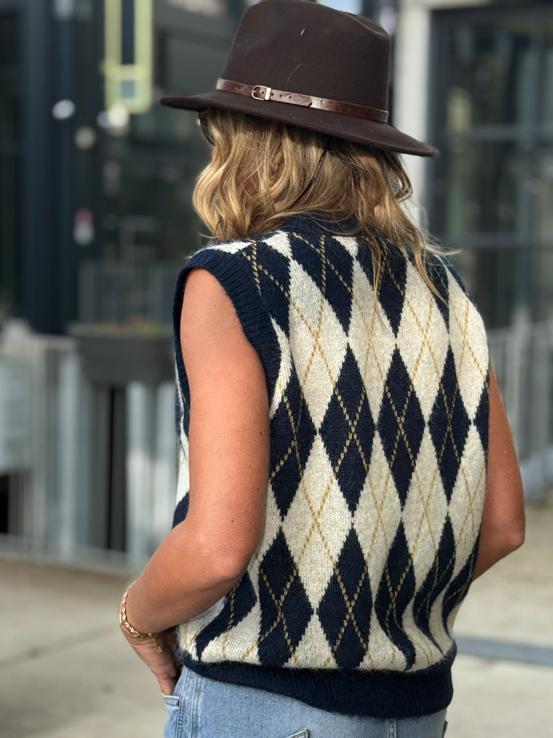 Gilet arlequin sans manches 1760