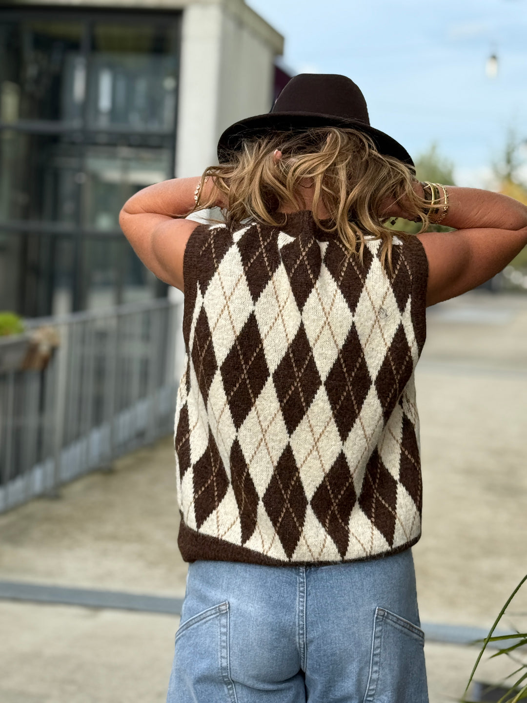 Gilet arlequin sans manches 1760