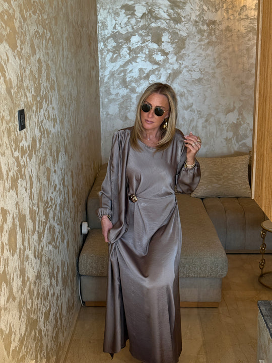 Ensemble satin draper Myriam