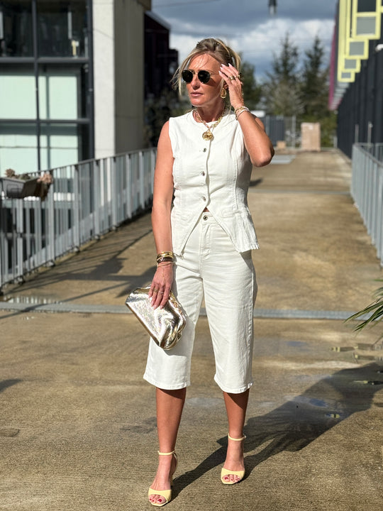 Short Bermuda PC8363 Blanc