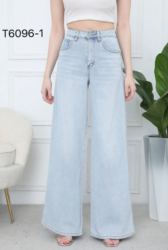 Jean extra large bleu claire T6096