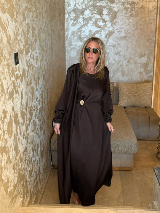 Ensemble satin draper Myriam