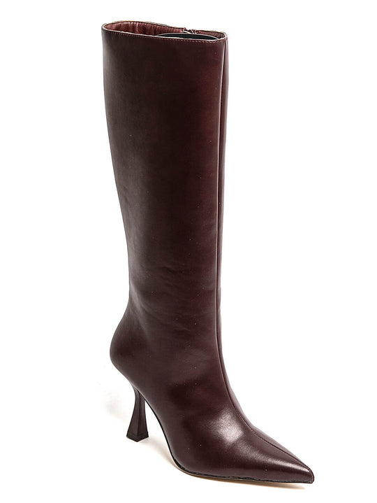 Bottes hautes bordeaux 5273