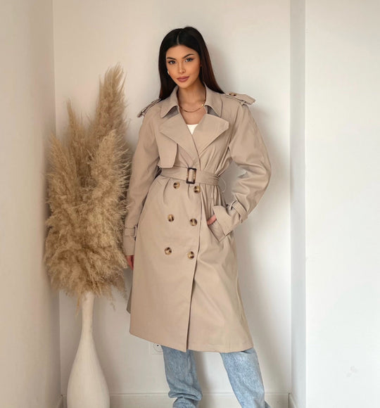 Trench court taupe W101-4
