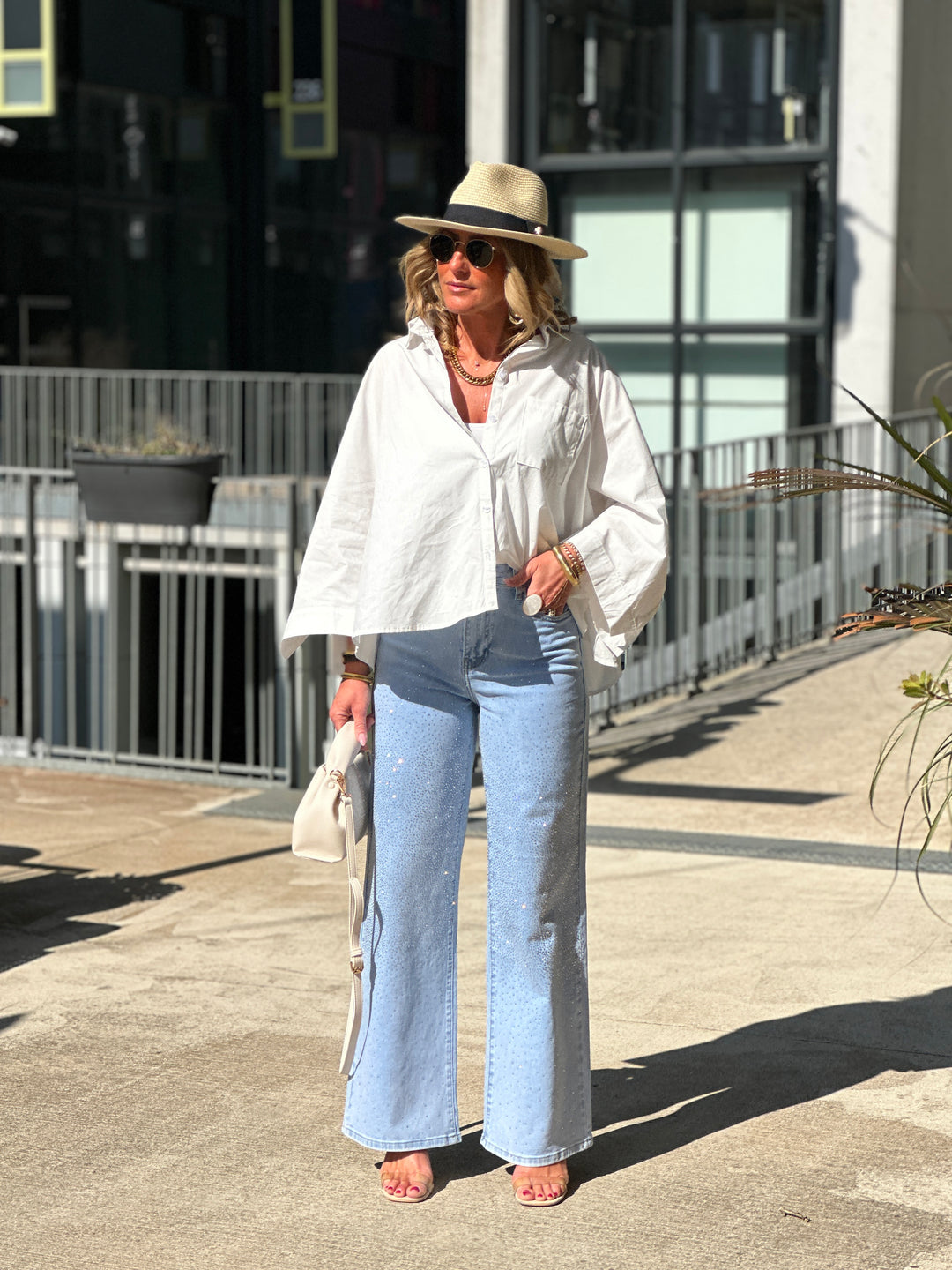 Chemise loose 949 blanc