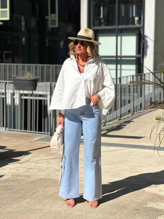 Chemise loose 949 blanc