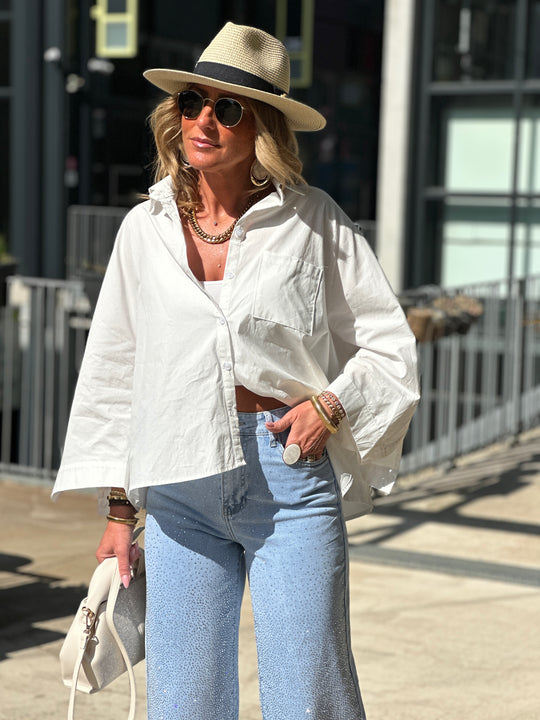 Chemise loose 949 blanc
