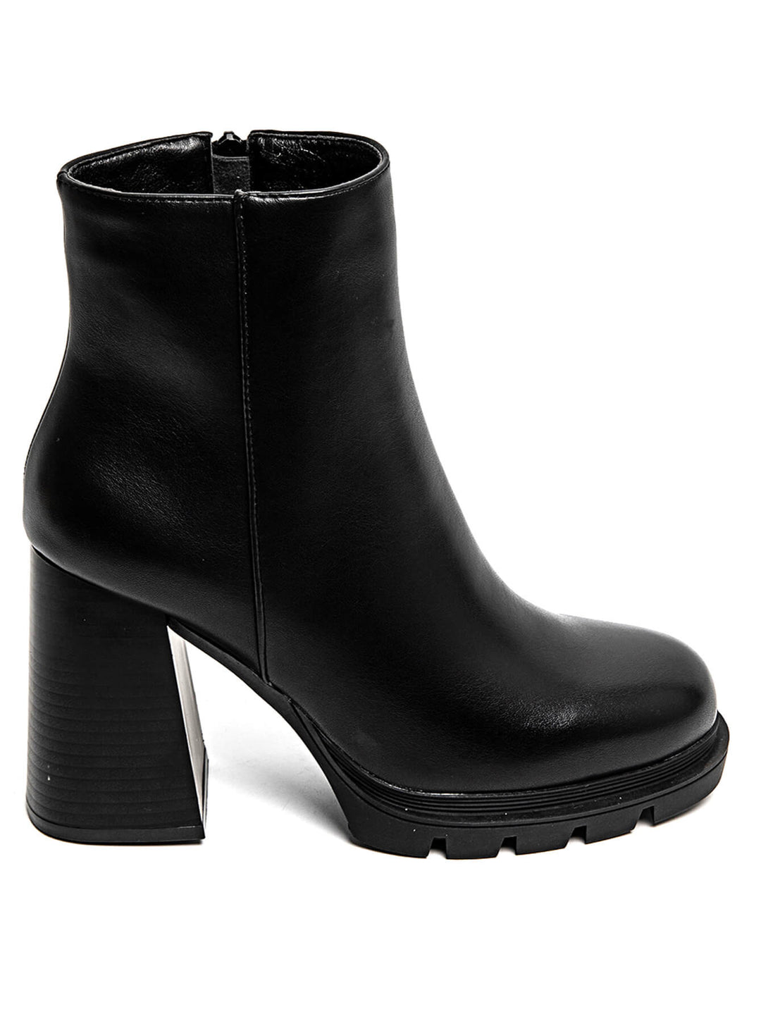 Bottes basses en similicuir Noir 7680A