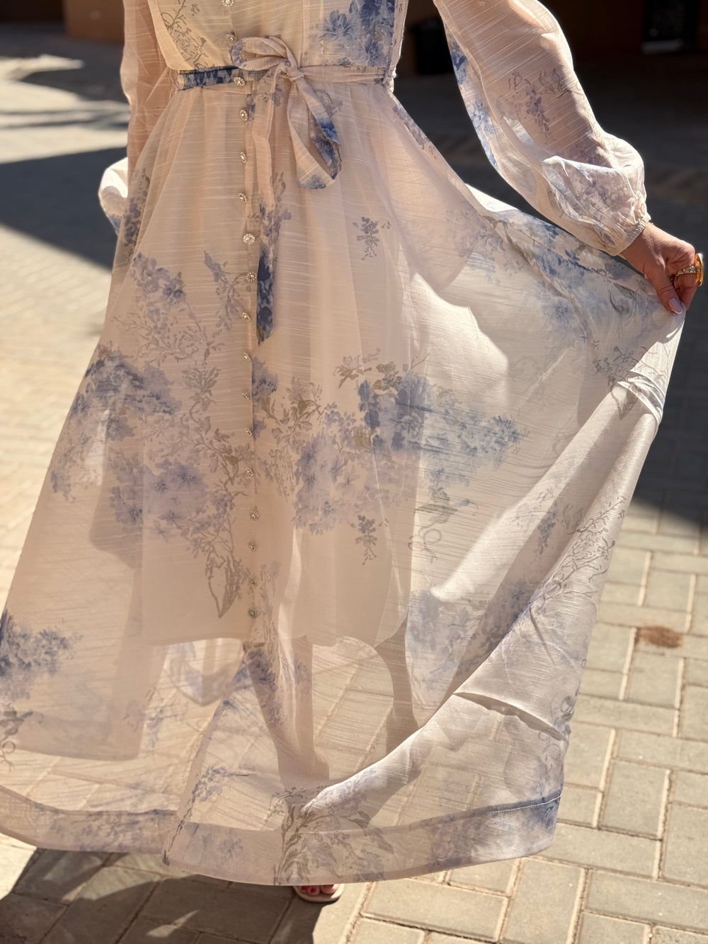 Robe bohème imprimée 10203