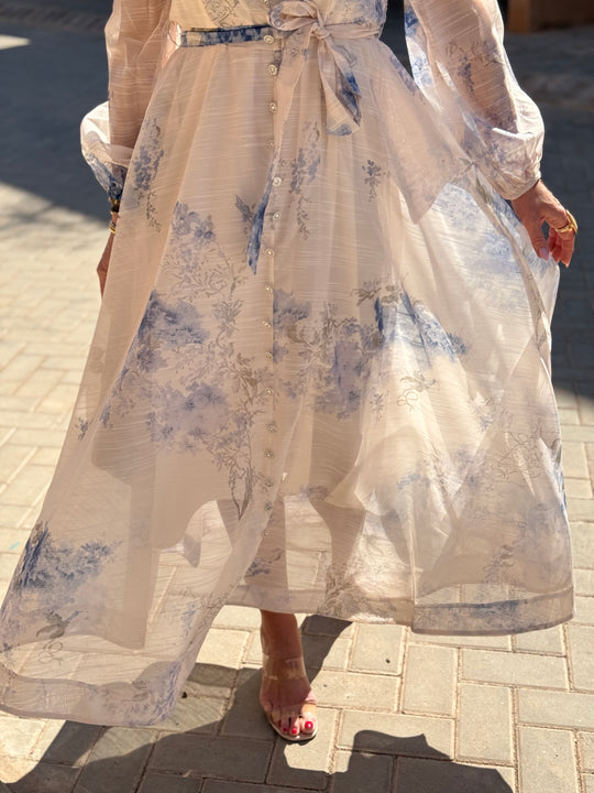 Robe bohème imprimée 10203