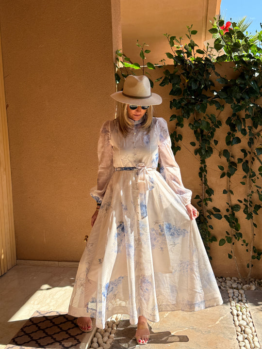 Robe bohème imprimée 10203