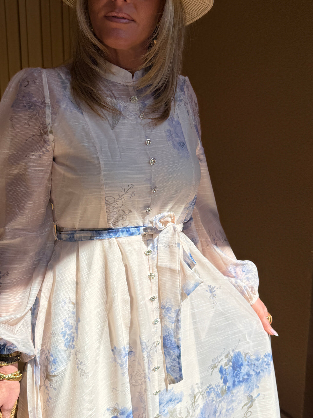 Robe bohème imprimée 10203