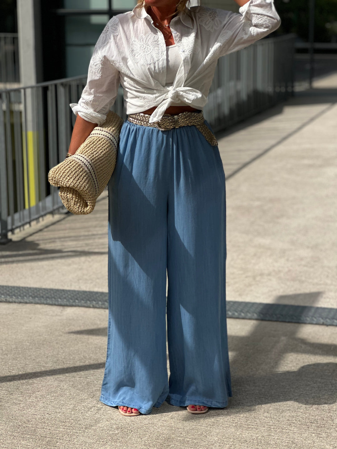 Pantalon tencel longue Cécile