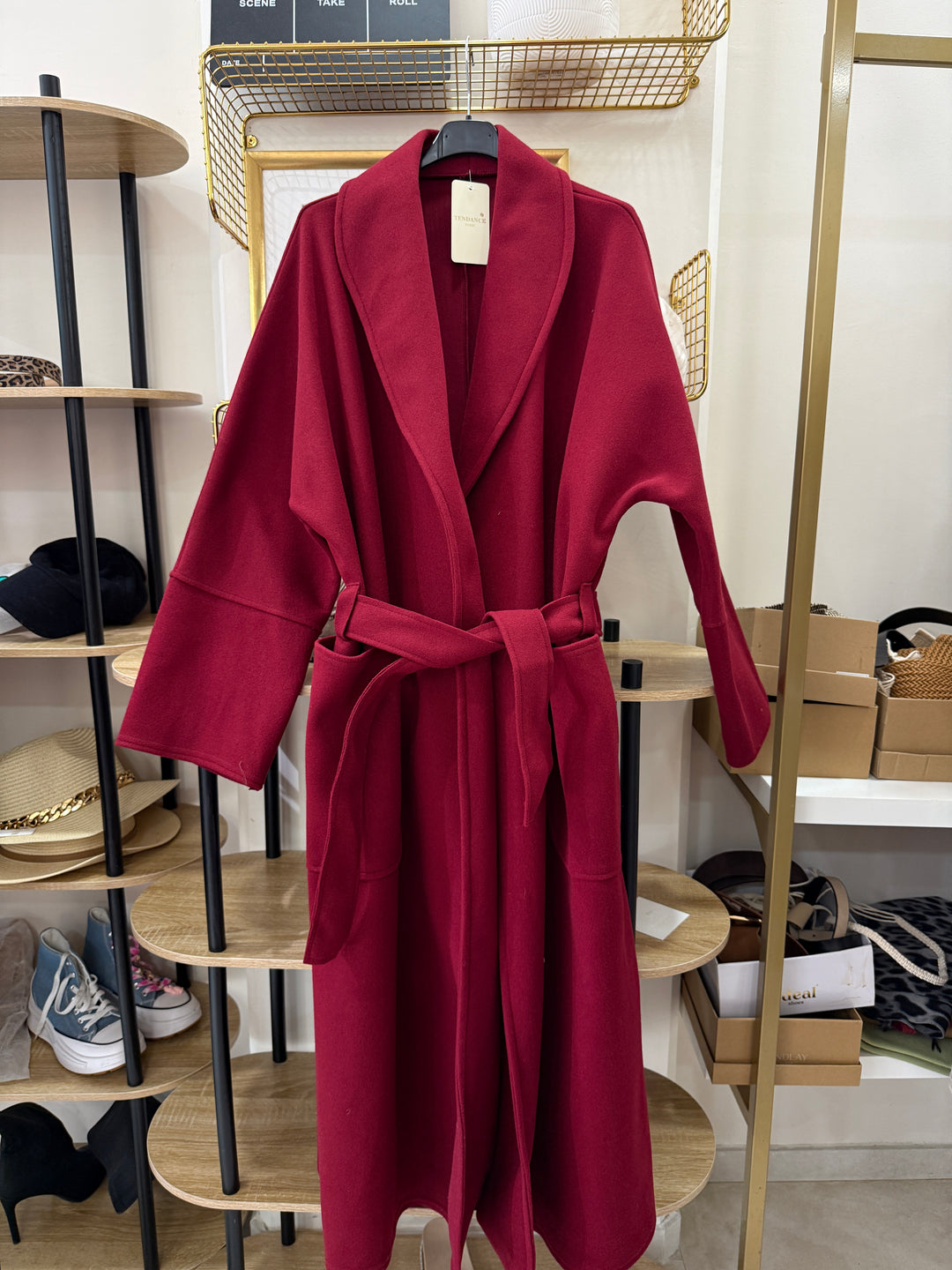 Manteau feutrine Inès