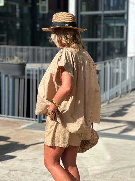 Short coton simple