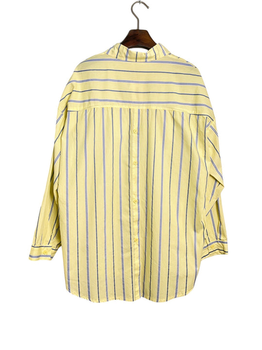 Chemise rayure Jaune 870
