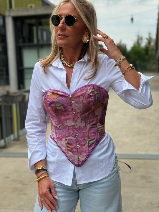 Corser fleuri Lila