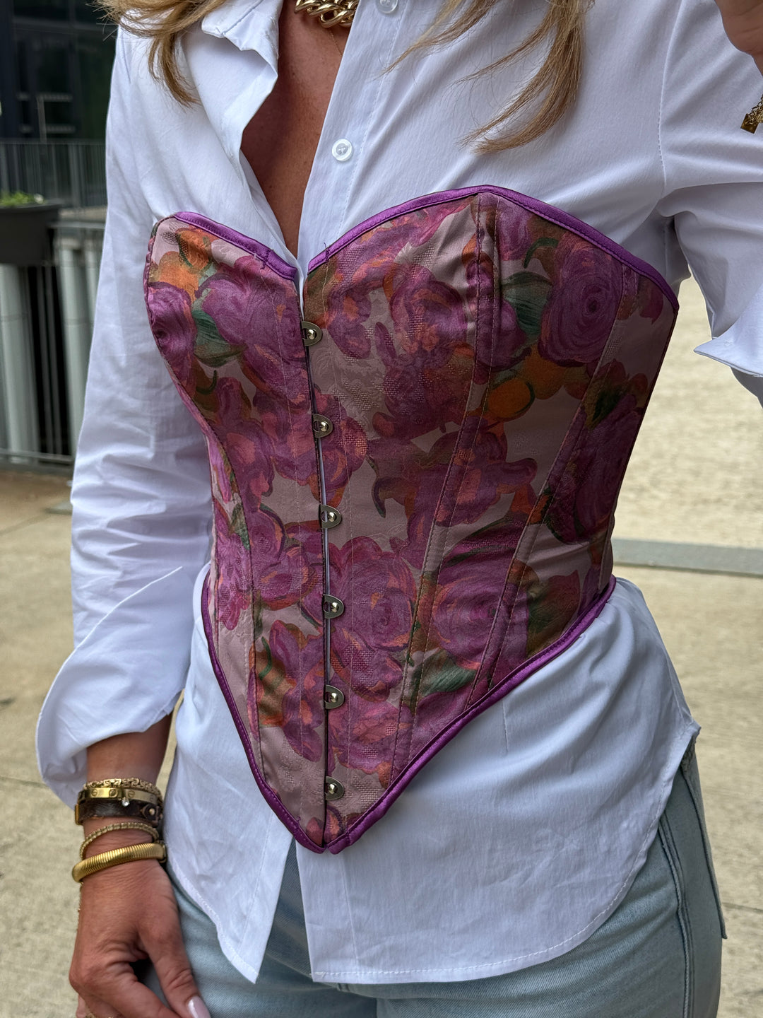 Corser fleuri Lila