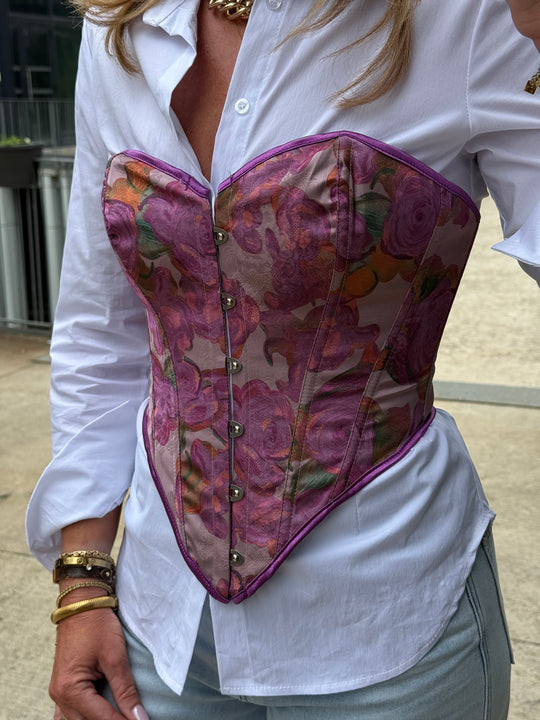 Corser fleuri Lila