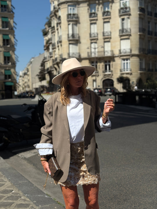 Blazer oversize taupe 3171