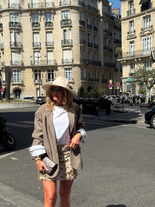 Blazer oversize taupe 3171