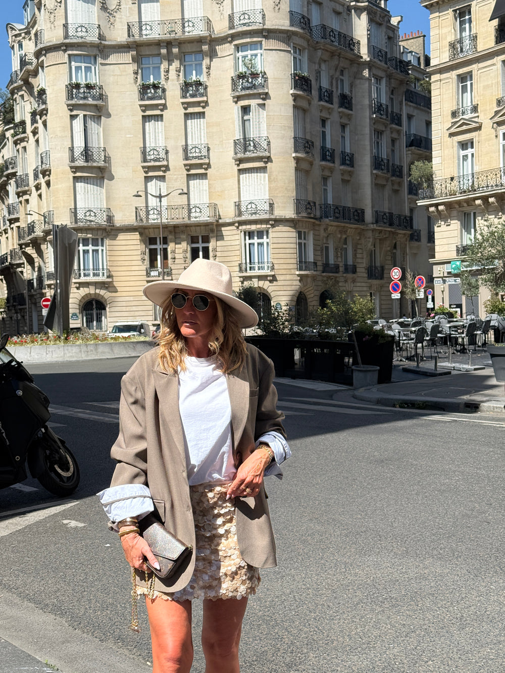 Blazer oversize taupe 3171