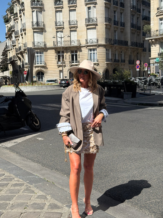 Blazer oversize taupe 3171