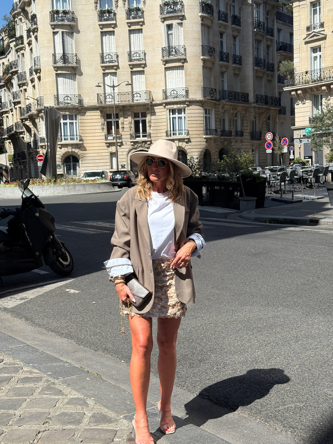 Blazer oversize taupe 3171