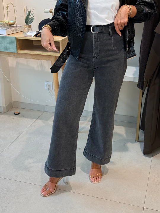 Jean large Ankle Gris T6335-4-50
