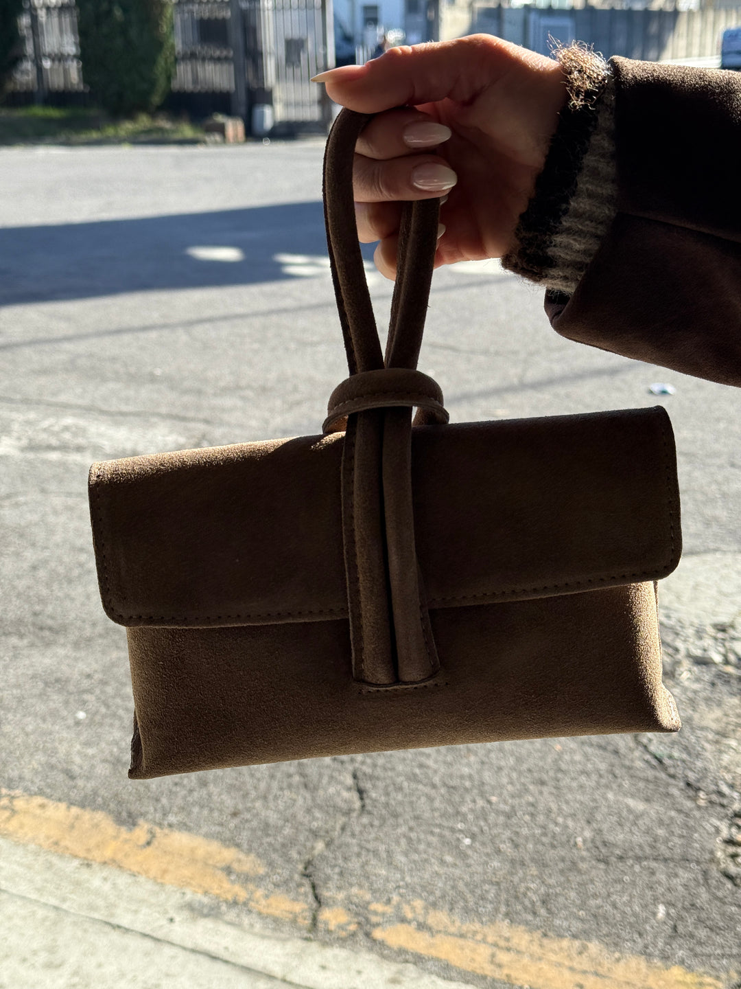 Sac pochette daim(précommande)