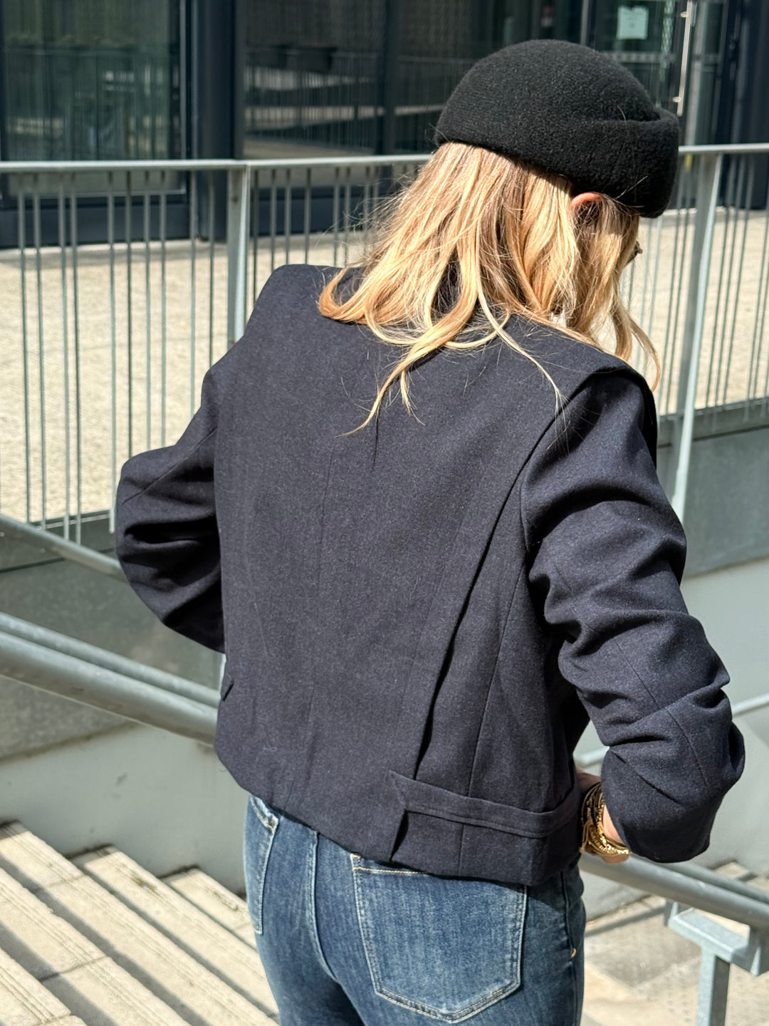 Veste officier Bleu marine 7102