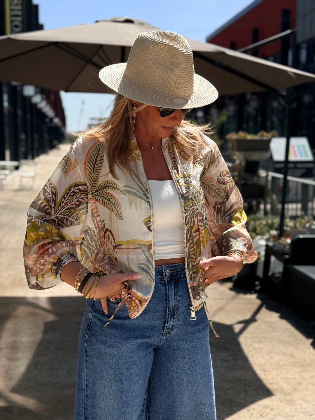Veste Tropical KAKI 5408F