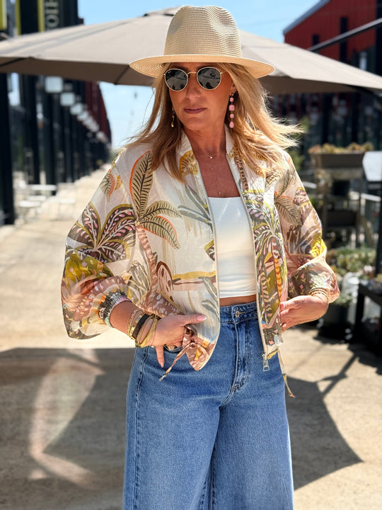Veste Tropical KAKI 5408F