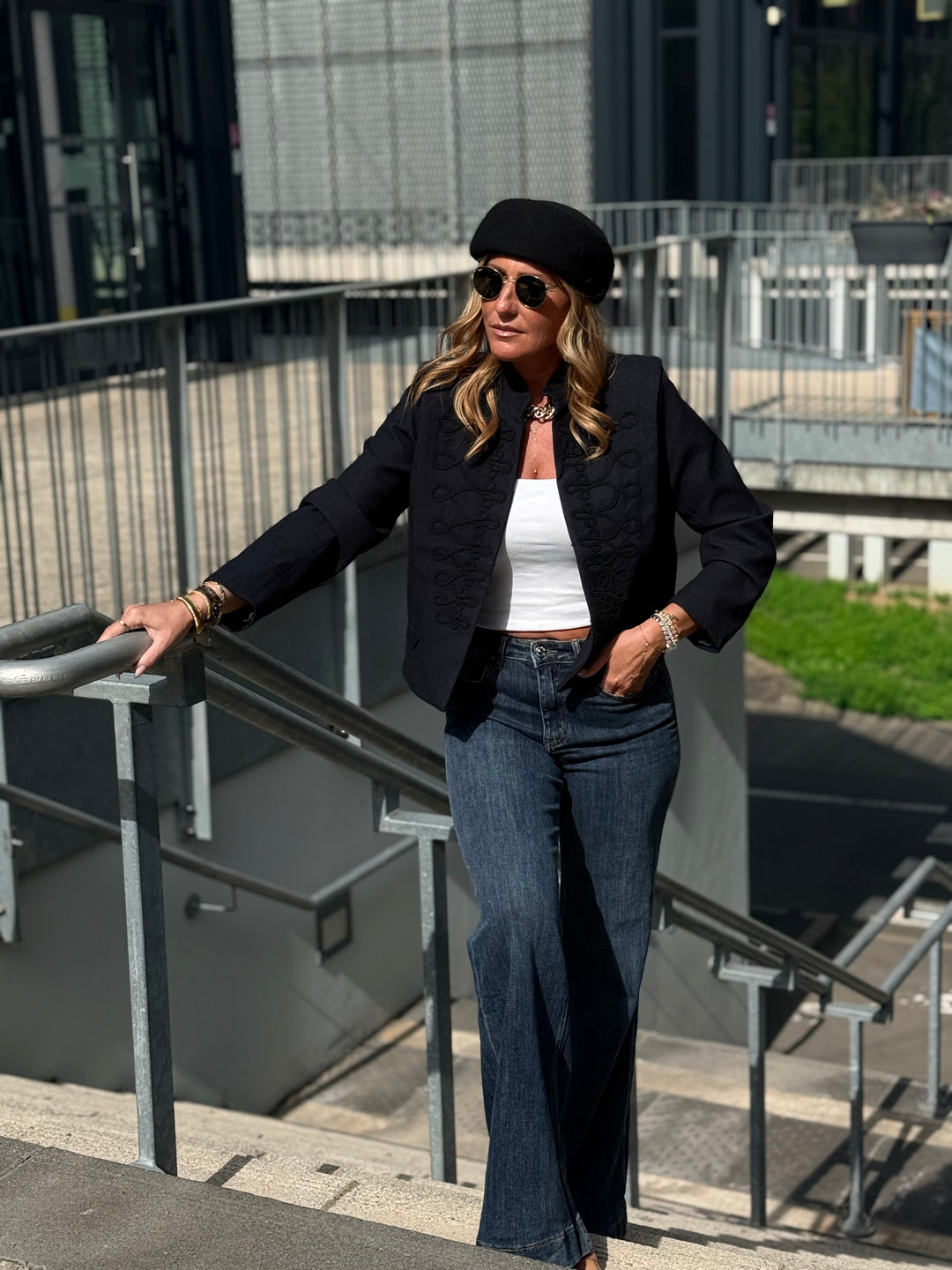 Veste officier Bleu marine 7102