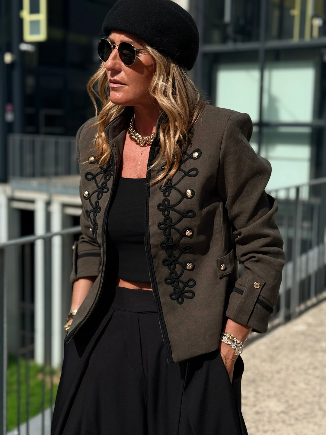 Veste officier kaki 7107