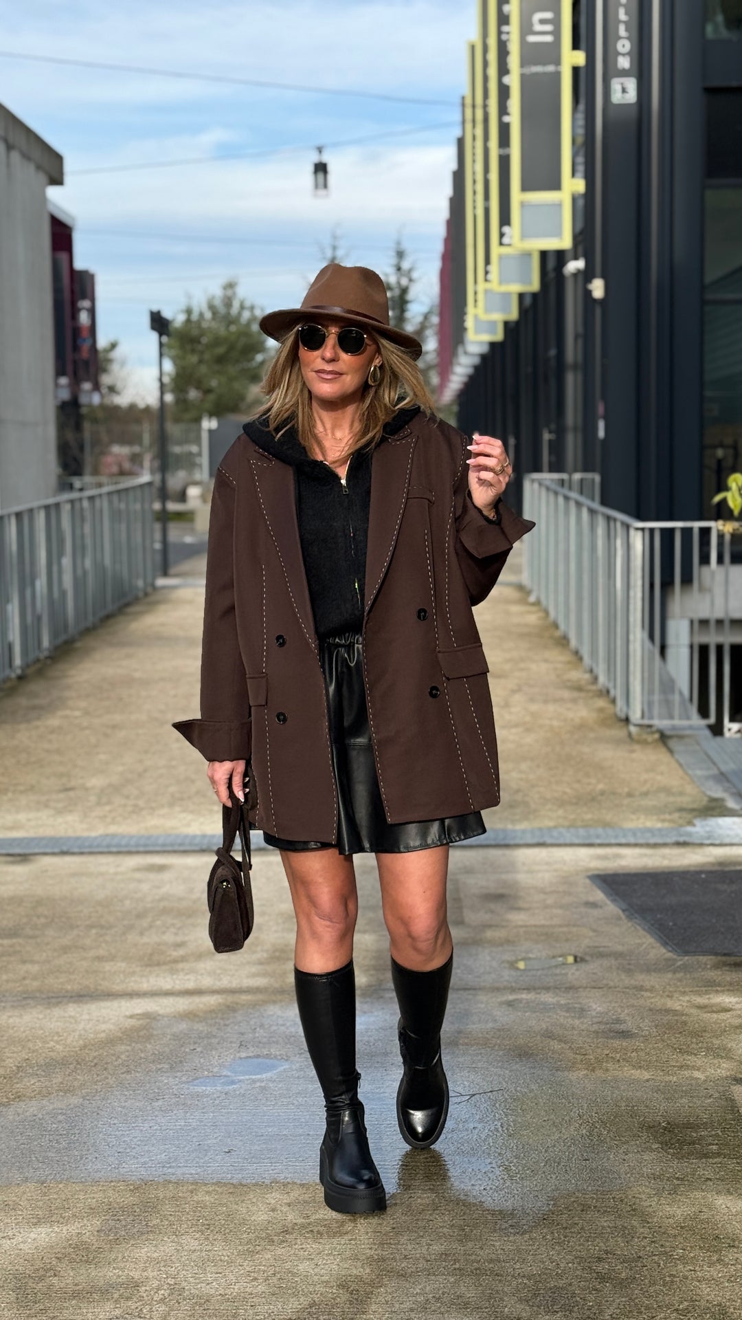 Blazer couture Choco 11533