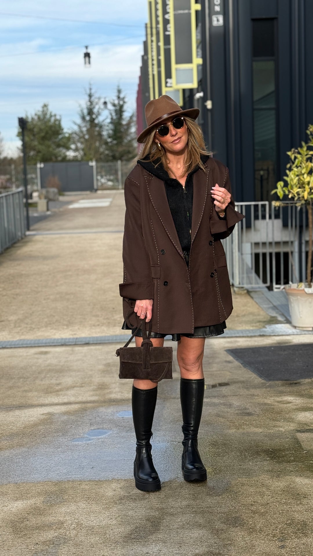 Blazer couture Choco 11533