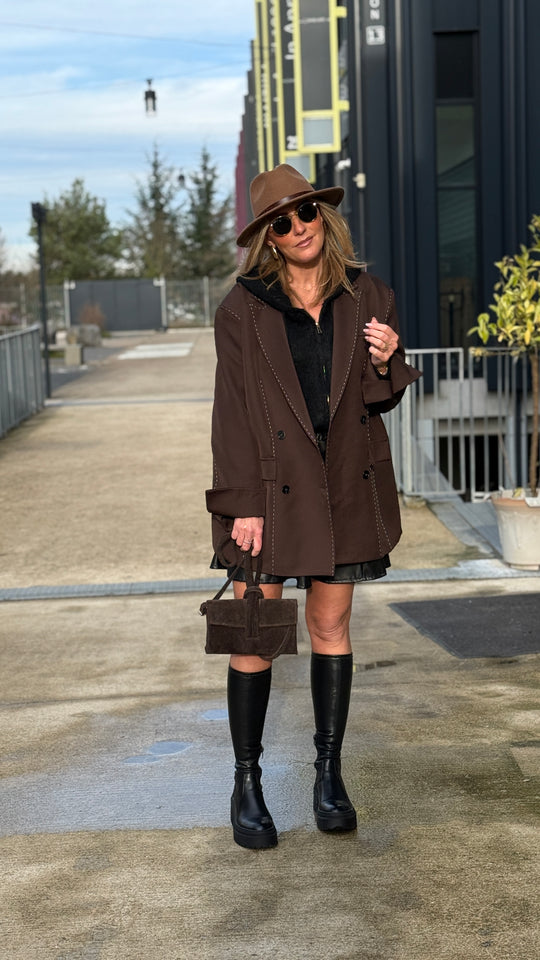 Blazer couture Choco 11533