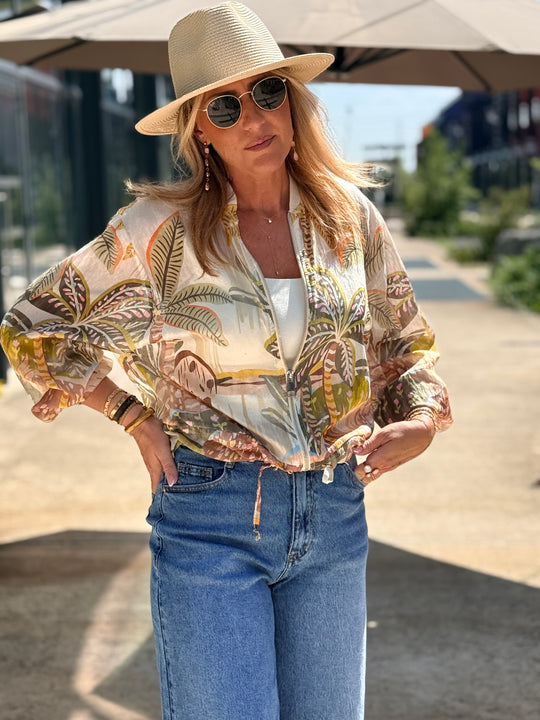 Veste Tropical KAKI 5408F