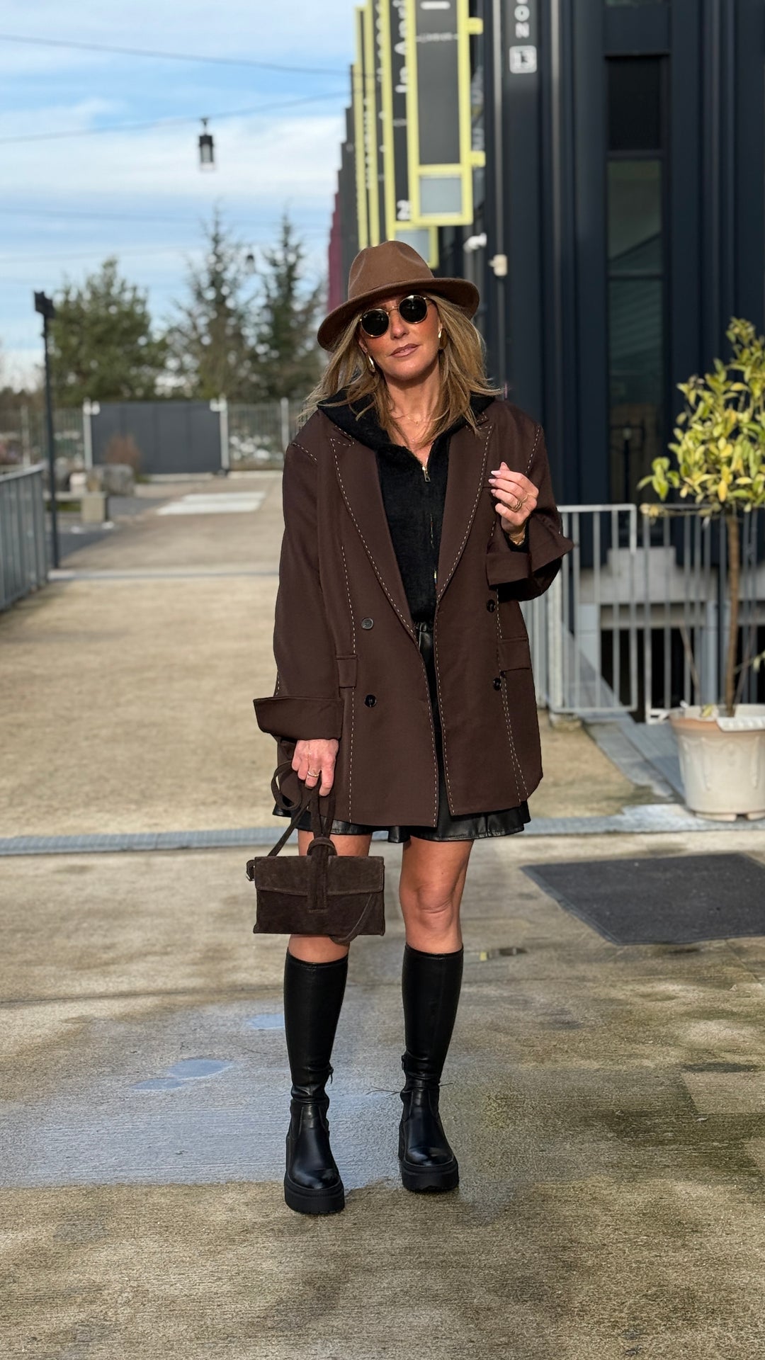 Blazer couture Choco 11533