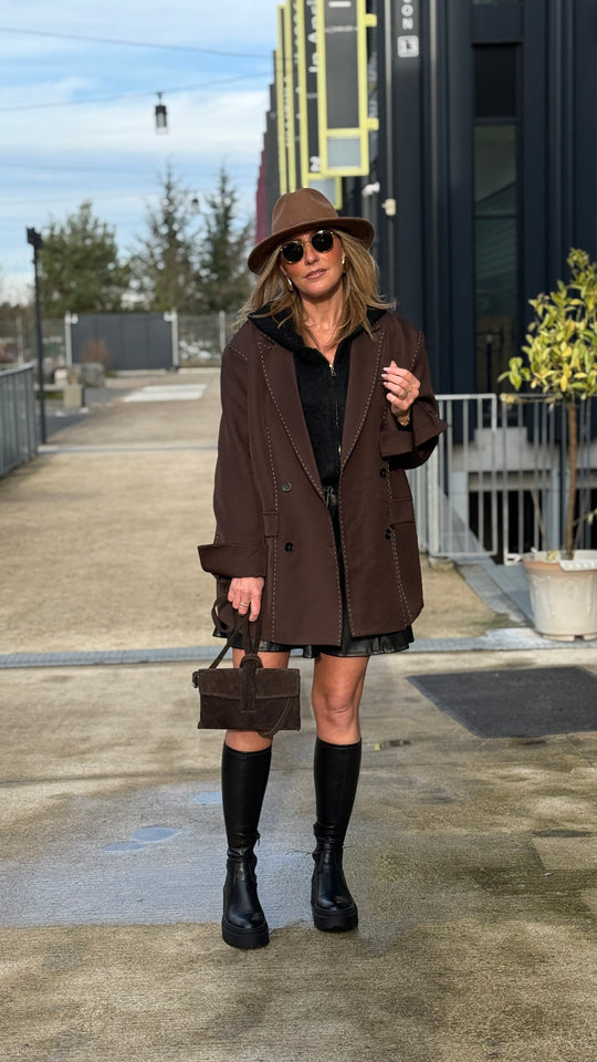 Blazer couture Choco 11533