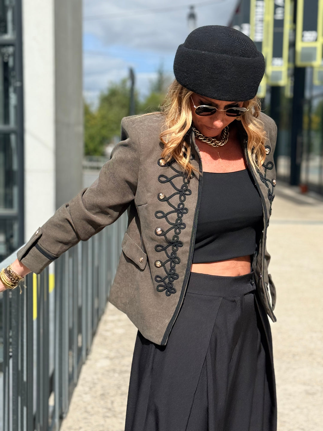 Veste officier kaki 7107