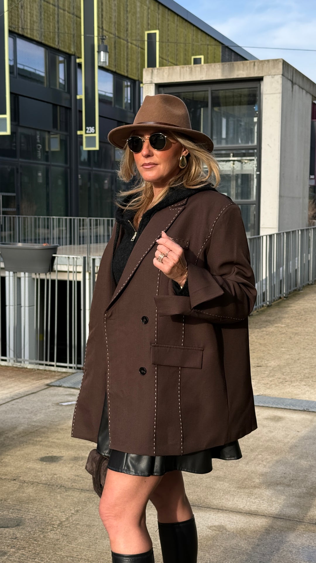 Blazer couture Choco 11533